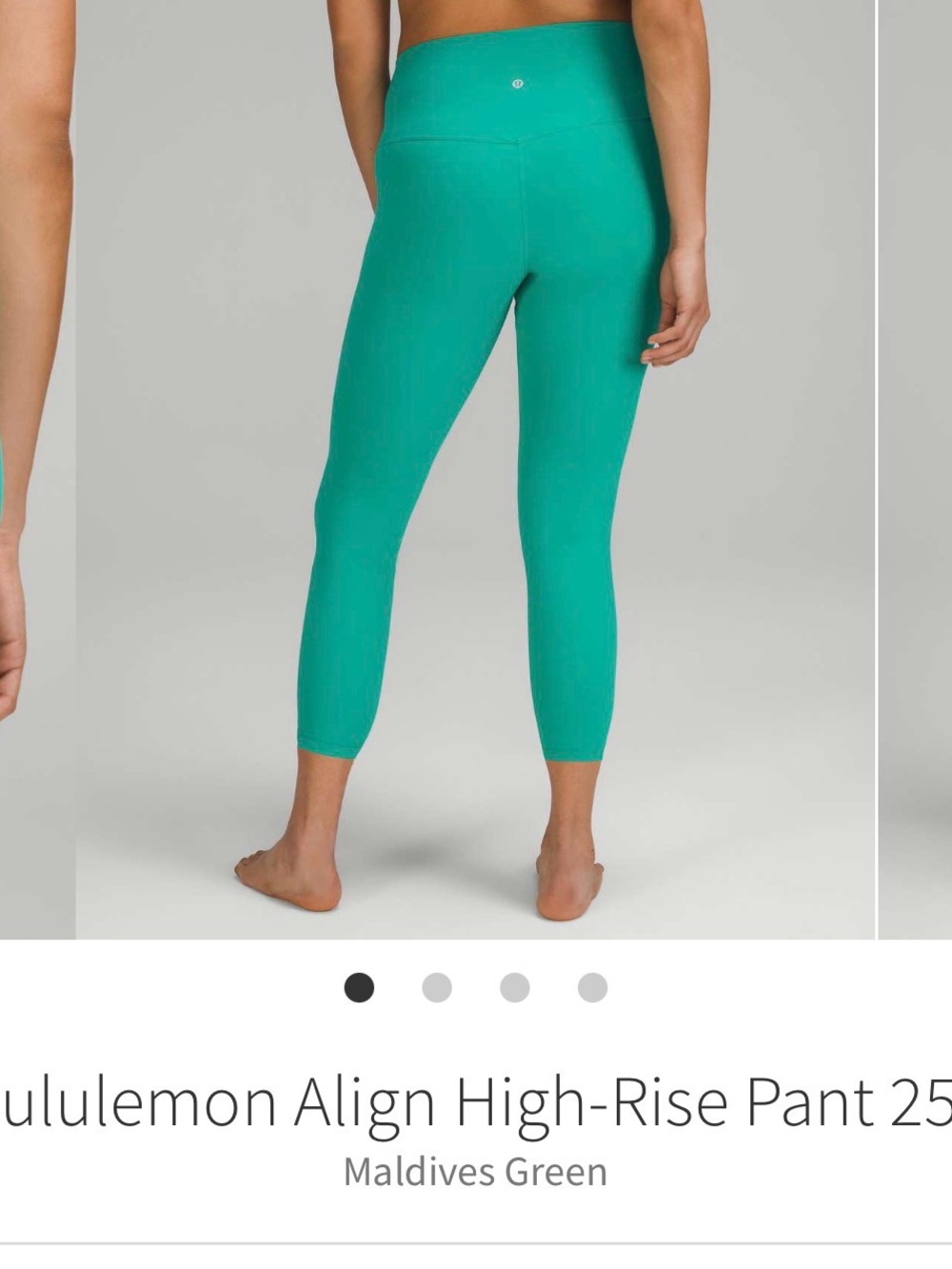 lululemon athletica Align High-Rise womens' 25" Leggings — Maldives Green